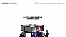 What Softeamconsulting.fr website looked like in 2020 (3 years ago)