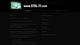 What Stel-it.com website looked like in 2020 (5 years ago)
