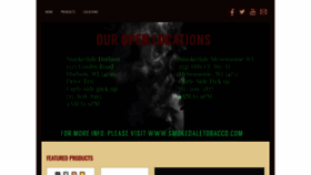What Smokedaletobacco.com website looked like in 2020 (3 years ago)