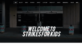What Strikes4kids.org website looked like in 2020 (3 years ago)