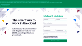 What Smartvault.com website looked like in 2020 (3 years ago)