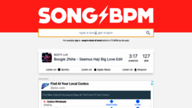 What Songbpm.com website looked like in 2020 (3 years ago)