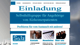 What Selbsthilfe-alzheimer.at website looked like in 2020 (3 years ago)