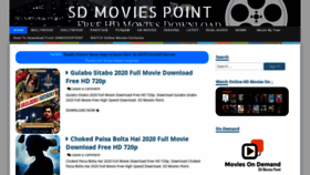 What Sdmoviespoint.club website looked like in 2020 (3 years ago)