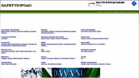 What Safetyinfo4u.com website looked like in 2020 (3 years ago)