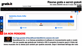 What Sconti.gratis.it website looked like in 2020 (3 years ago)