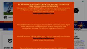 What Seattlerecruiter.com website looked like in 2020 (3 years ago)