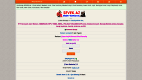 What Sevek.az website looked like in 2020 (3 years ago)