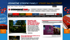 What Severo.moravskestavby.cz website looked like in 2020 (3 years ago)