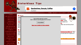 What Sinterklaas.101tips.nl website looked like in 2020 (3 years ago)
