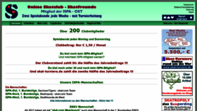 What Skatfreunde.de website looked like in 2020 (3 years ago)