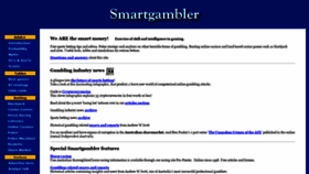 What Smartgambler.com.au website looked like in 2020 (3 years ago)