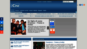 What Solocine.it website looked like in 2020 (3 years ago)