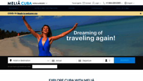 What Solmeliacuba.com website looked like in 2020 (3 years ago)