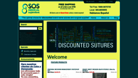 What Sosmedicalsuperstore.com website looked like in 2020 (3 years ago)
