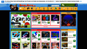 What Spileaffe.de website looked like in 2020 (5 years ago)