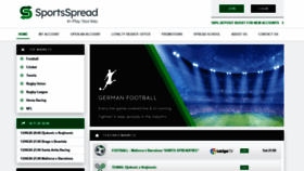 What Sportsspread.com website looked like in 2020 (3 years ago)