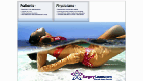 What Surgeryloans.com website looked like in 2020 (3 years ago)