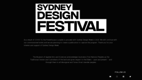 What Sydneydesign.com.au website looked like in 2020 (3 years ago)