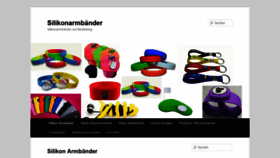 What Silikonarmbaender.biz website looked like in 2020 (3 years ago)