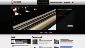 What Sikerkft.hu website looked like in 2020 (3 years ago)
