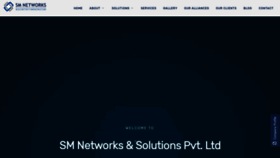 What Smnetworks.co.in website looked like in 2020 (3 years ago)