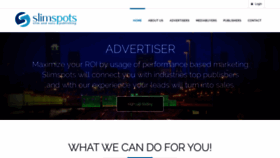 What Slimspots.com website looked like in 2020 (3 years ago)