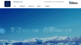 What Sanhuagroup.com website looked like in 2020 (3 years ago)