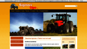 What Signoriugotrattori.it website looked like in 2020 (3 years ago)