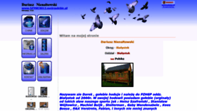 What Szymex012.mojegolebie.pl website looked like in 2020 (3 years ago)