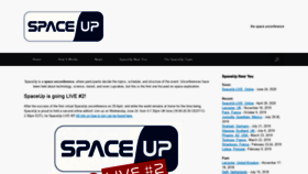 What Spaceup.org website looked like in 2020 (3 years ago)