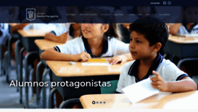 What Santamargarita.edu.pe website looked like in 2020 (3 years ago)
