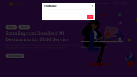 What Smmbag.com website looked like in 2020 (3 years ago)