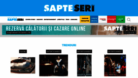 What Sapteseri.ro website looked like in 2020 (3 years ago)