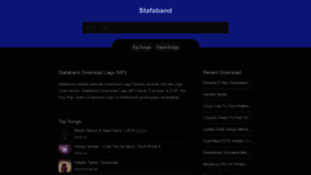 What Stafabandra.net website looked like in 2020 (3 years ago)