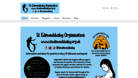 What Stedmundsbaby.org.uk website looked like in 2020 (4 years ago)