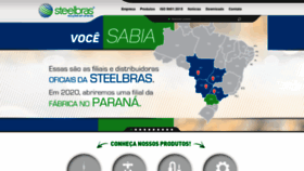 What Steelbras.com.br website looked like in 2020 (3 years ago)