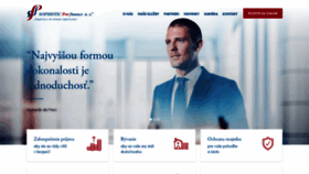 What Spfinance.sk website looked like in 2020 (3 years ago)