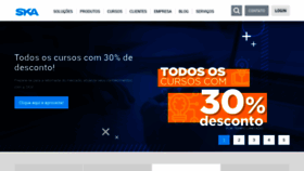 What Ska.com.br website looked like in 2020 (3 years ago)
