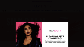 What Shophudabeauty.com website looked like in 2020 (3 years ago)