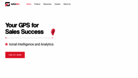 What Salesken.ai website looked like in 2020 (3 years ago)