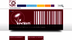 What Societevegane.fr website looked like in 2020 (3 years ago)