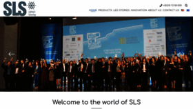 What Sls-led.com website looked like in 2020 (3 years ago)