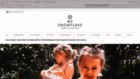 What Snowflake-kindermoebel.ch website looked like in 2020 (3 years ago)