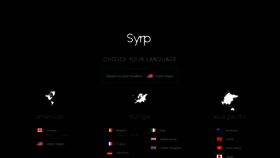 What Syrp.co website looked like in 2020 (3 years ago)