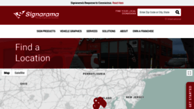 What Signarama-altoona.com website looked like in 2020 (3 years ago)