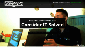 What Solvemypc.com website looked like in 2020 (5 years ago)