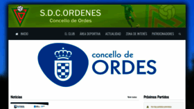 What Sdordenes.es website looked like in 2020 (3 years ago)