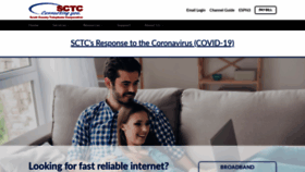 What Sctc.org website looked like in 2020 (3 years ago)