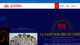 What Ssfasteners.net website looked like in 2020 (3 years ago)